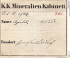 Etiketten zu Apatit (NHMW-MIN-Am237)